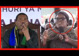 MKE WA ASKARI MSTAAFU AIBUKA NA TUHUMA NZITO WAZIRI MWIGULU ASHANGAA ADAI MUME AMEGAWA MALI NJE