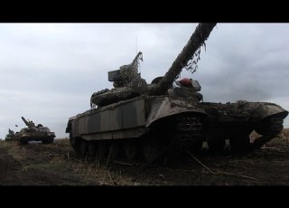 Полк АЗОВ Стрільби танкової роти