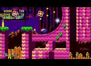  Sonic CD Generator And Hologram Locations Collision Chaos Act 1