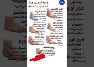 إذا لاحظت هذا في قدميك فراجع الطبيب فور ا تحذير صحة