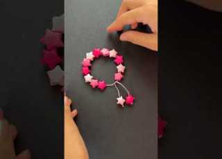 DIY Paper Bracelet Papercrafting Paper Origami Bracelet Friendshipday Friendshipbracelets