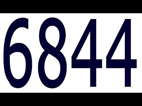 6844