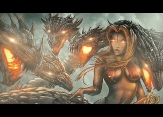 ICED EARTH Seven Headed Whore Lyric Video