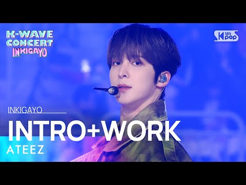 ATEEZ 에이티즈 WORK 인기가요 Inkigayo 20240609