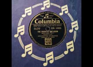  The Haunted Ballroom Toye Orchestre Raymonde Walter Goher Columbia DB 1868 1939