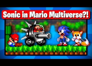 SONIC Is In Mario Multiverse NOW NEW Sonic Theme Stage Pack