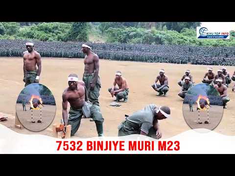 M23 YINJIJE ABANDI BAKOMANDO 7532 BISOBANUYE IKI KU RUGAMBA RWAYO NA FARDC