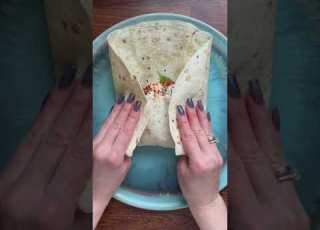 Tortilla Wrap With Shrimp Recipe Food Tortilla Wrap Reels Shorts