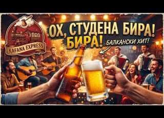  Студена бира златна и печена Kafana Express Официално видео