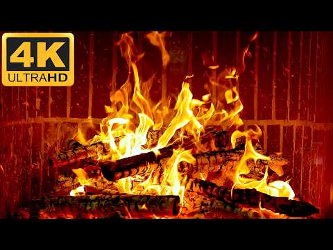 Extremely Beautiful Relaxing Fireplace 4K 3 Hours Of Burning Logs Crackling Fire Sounds Extremely Beautiful Relaxing Fireplace 4K 3 Hours Of Burning Logs Crackling Fire Sounds