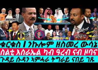  Feb 26 ስልቲ እስራኤል ካብ ዓረብ ንዞባና I ጉዳይ ኣምሓራ ትግራይ ሱዳን I Abiy S Gamble I Gulf Horn Proxy Wars Trump Game