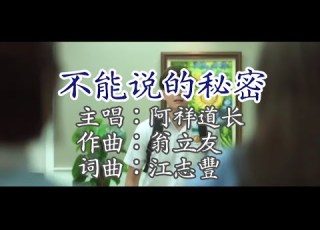 不能说的秘密 伴奏