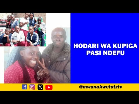 HODARI WA KUPIGA PASI NDEFU
