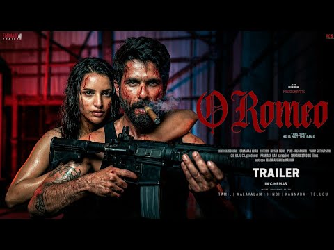 O ROMEO Hindi Trailer Shahid Kapoor Tripti Dimri Tamanna Bhatia Nana Patekar FanMade Ai