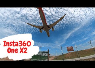  Insta360 One X2 Flight Landing At KLIA Airport Malaysia
