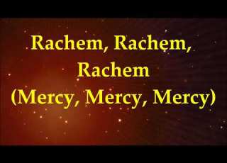  Rachem Mercy Lyrics And Translation