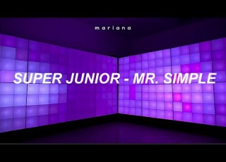  Super Junior 슈퍼주니어 Mr Simple Easy Lyrics