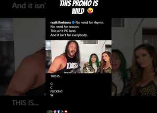This Promo From KIller Kross Is WILD LOL Killerkross Karrionkross Gcwhomecoming