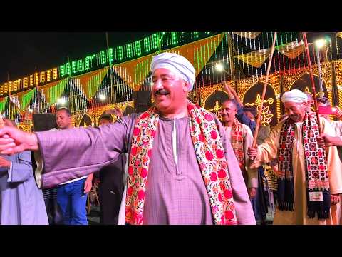 شوف رقصة العمده الجديده على الغاب والمزمار عيون القلب مع فنان الصعيد محمد البنجاوي