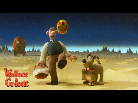 A Grand Day Out Landing On The Moon Wallace Gromit