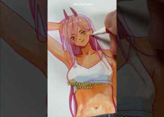  هل يجب أن أتوقف عن رسم باور أنمي تشينسومان