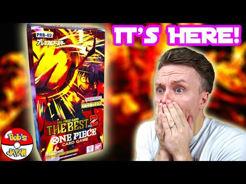 One Piece TCG PRB 02 Set Full Booster Box Opening Best Reprints Parallel Rares New Art