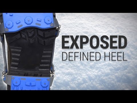 ICE BEAST By Winter Walking Ice Cleats With An Exposed Defined Heel