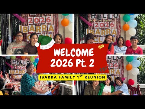 WELCOME 2026 IBARRA FAMILY HALLA BIRAA IBARRA