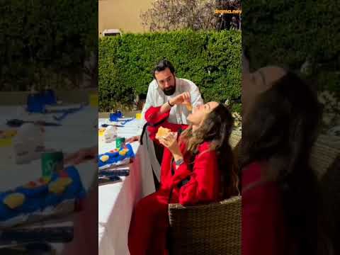 فيديو عفوي يجمع هنا الزاهد وأحمد حاتم