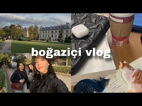 BOĞAZİÇİ VLOG üniversitede 1 Günüm Vlog