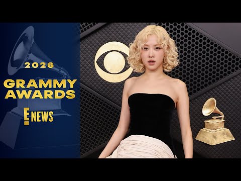 Rosé Brings The Drama In Sweeping Grammys 2026 Look E News
