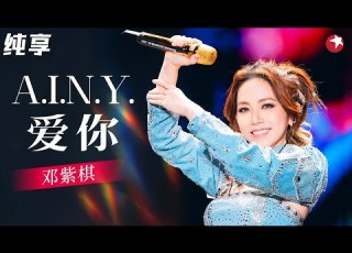 真假声和高音震撼全场 邓紫棋惊艳献唱 A I N Y 爱你 嗓音太有质感了 嗨唱起来 Here We Sing Clip