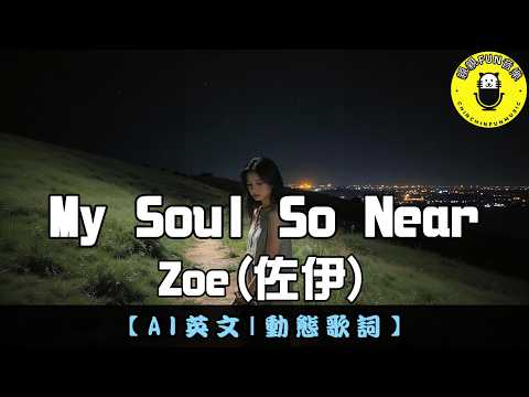 AI Song English Zoe My Soul So Near CC Subtitles ChinChinFunMusic