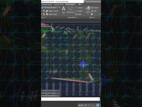 Creat Contour In 30 Second Google Earth Kml Road Survey How Alignment Cad Horizontal Distance