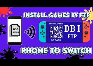 How To Add NS Games From Phone To Nintendo Switch By DBI FTP Complete Tutorial