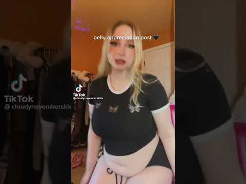 Belly Appreciation Post Short Fyp Tiktok Plussize Chubby