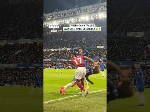 Traoré Sent Cucurella Flying TT Dgfutbol Chelsea Westham Confrontation Football