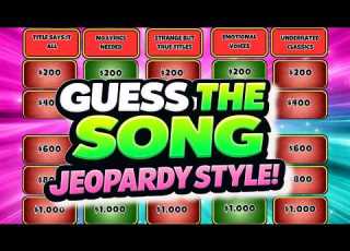  خمن الأغنية على طريقة برنامج Jeopardy مسابقة موسيقى السبعينيات والتسعينيات الحلقة 5