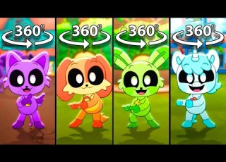  Smiling Critters POKEDANCE In 360 VR Finding Challenge Poppy Playtime 3