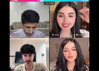  سعود بن خميس كيست روباعي مع علي و سارة و ريما و علي انصدم من صوت سعود