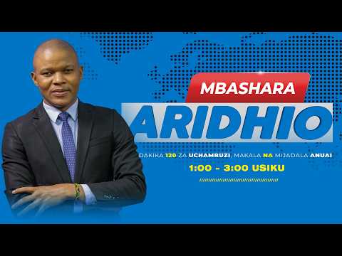 TBC LIVE ARIDHIO MACHI 25 2026 SAA 1 00 3 00 USIKU