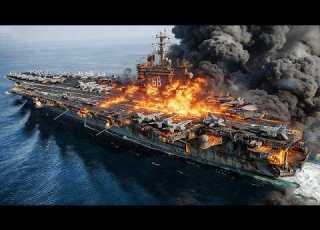  NO MERCY ATTACK Iran Strikes U S Aircraft Carrier In Hormuz
