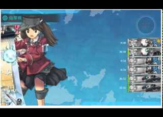 艦コレ 潜水艦でノーダメLvあげ 伊168