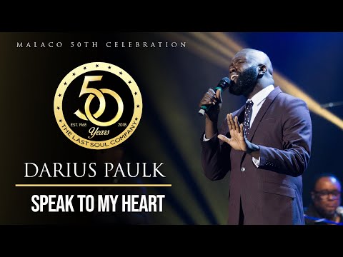 Darius Paulk Speak To My Heart Malaco 50th Celebration