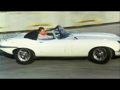 Benny Hill Vs Simon Dee In Their White E Type Jags
