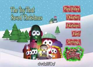  VeggieTales Holiday Double Feature DVD Menu Walkthrough