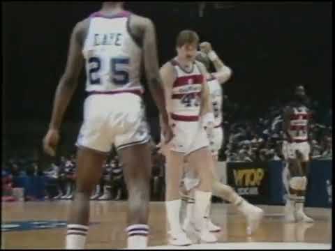 Washington Bullets Vs Detroit Pistons January 3 1984