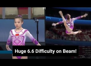 Ke Qinqin Scores HUGE 14 900 On Beam National Championships 2026