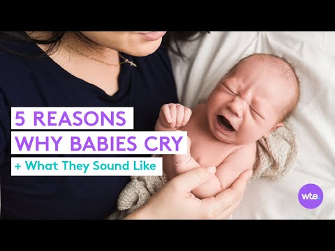 5 Basic Reasons Why Babies Cry What They Sound Like And What They Mean What To Expect