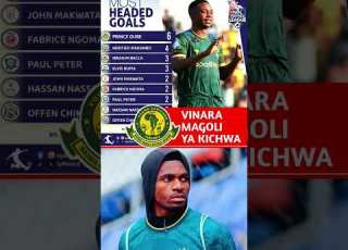  VINARA WA MAGOLI YA KICHWA LIGI KUU DUBE HAKAMATIKI